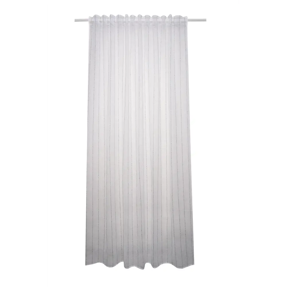 Тюль на ленте со скрытыми петлями Lofoten 300x280 см цвет белый Santreyd STLM-2072466