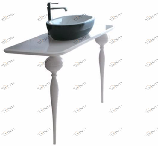 GALASSIA Консоль для умывальника из лакированного стекла Midas sun-id-1368224