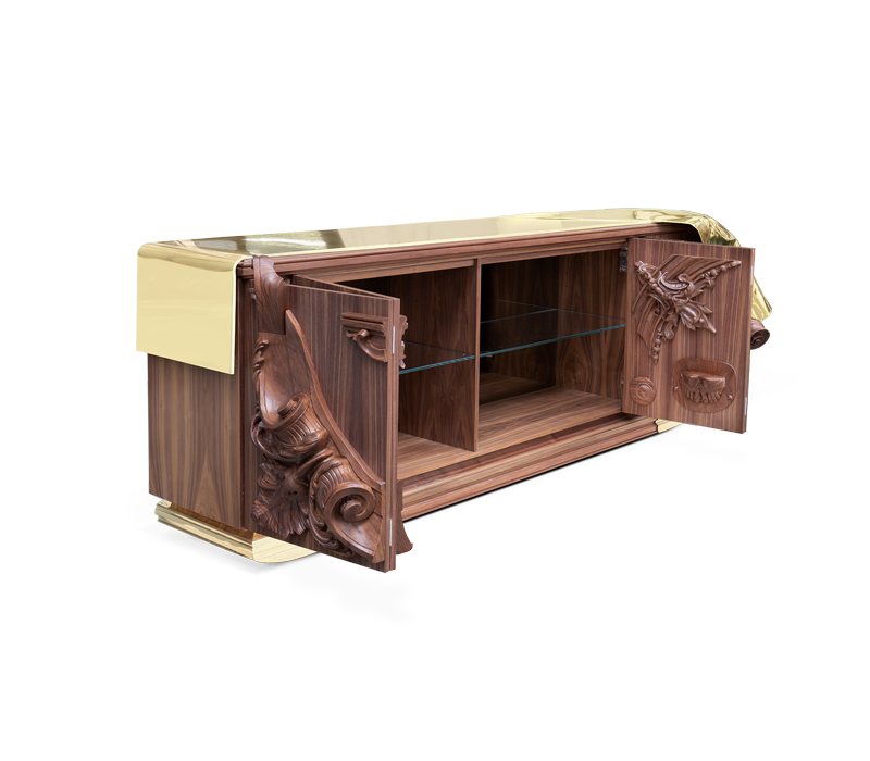 0-009 Буфет Voltaire из орехового дерева Boca Do Lobo  - Вид №10