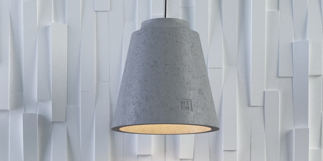 BetOn Светильник потолочный бетонный D270 СВЕТИЛЬНИКИ ИЗ БЕТОНА CL301 - Вид №1