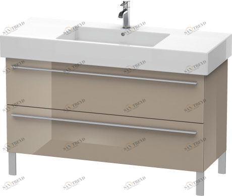 XL654508686 Тумбочка напольная X-Large #XL6545 1200 x 470 мм Капучино глянцевый лак Duravit