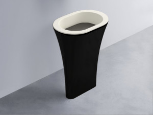 AMLA65-TL+AMPILO-FN+AMCOLO-N Раковина Amedeo Ovale отдельностоящая cielo Enjoy + Amedeo