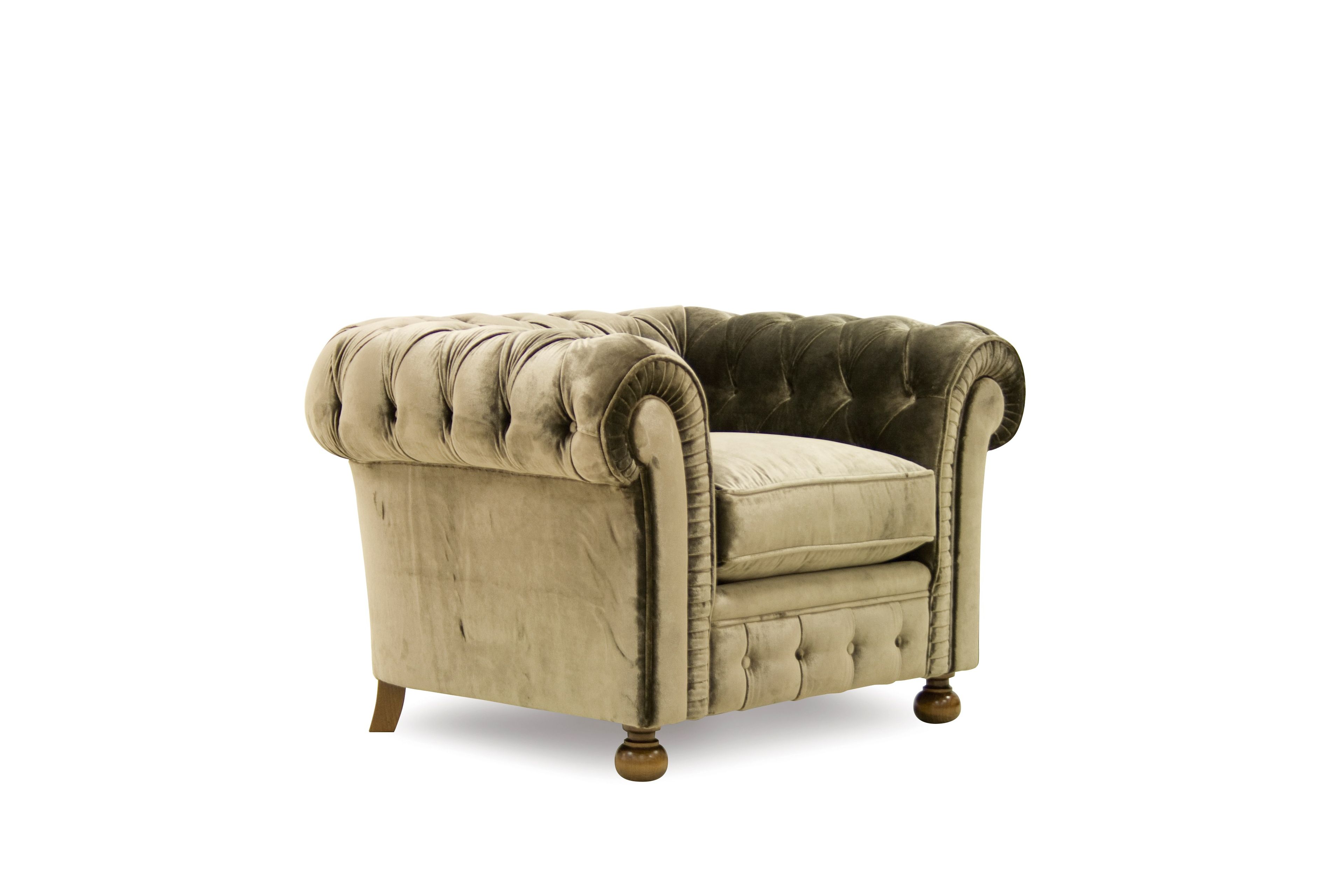 2-местный бархатный диван capitonné CREARTE COLLECTIONS Chesterfield Classic Origins ARCH-00036895 - Вид №12