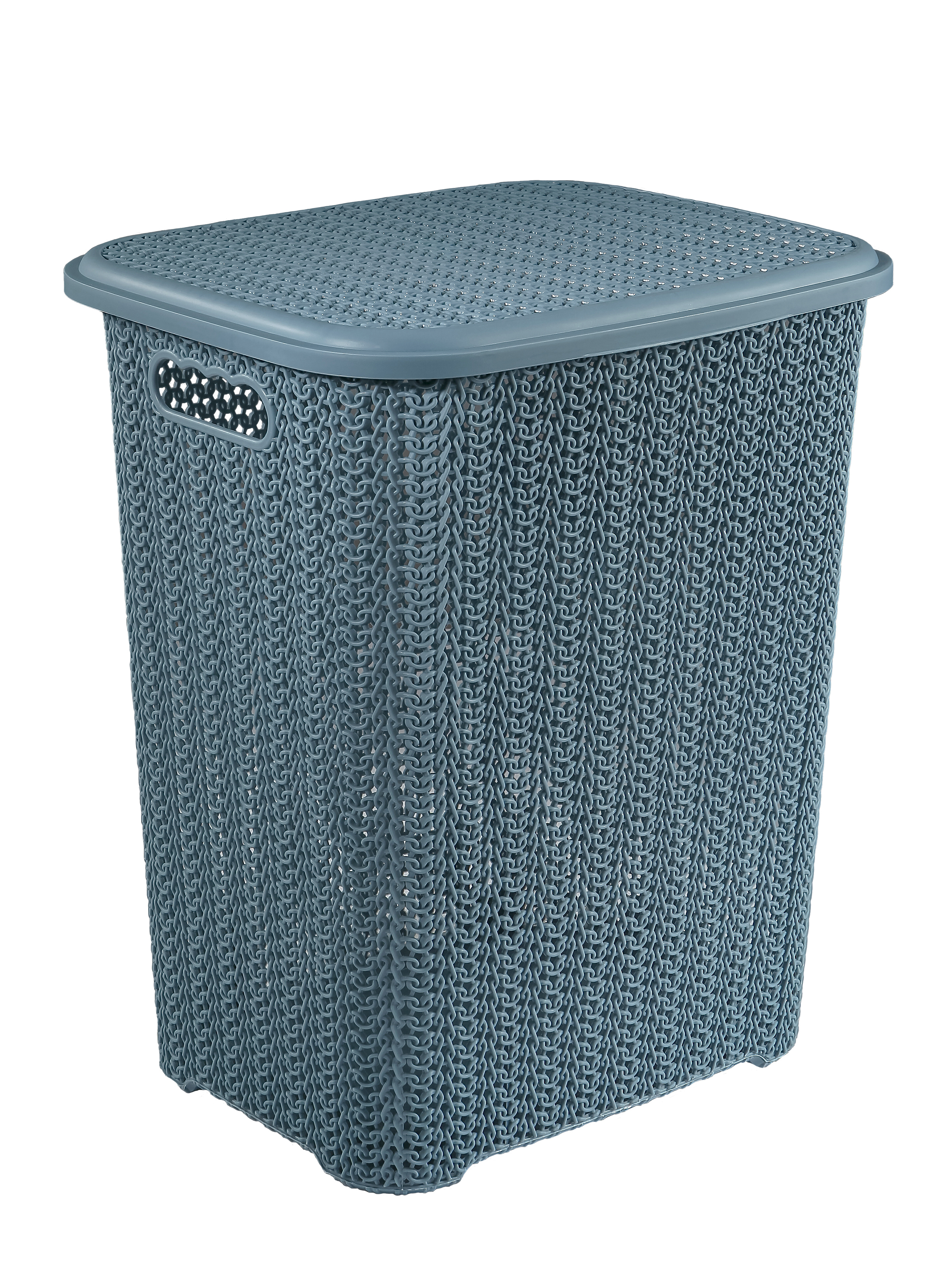 86710697 Корзина для белья цвет голубая норка Вязь STLM-0070892 ВИОЛЕТ 