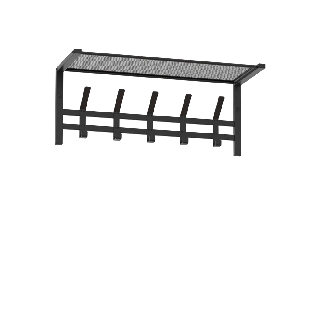 Santreyd Вешалка настенная Торонто с полкой и 10 крючками 89384229 STLM-1527683