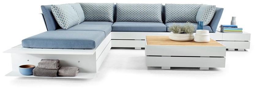 solpuri Модульный угловой садовый диван из ткани Boxx sun-id-1450460 - Вид №1