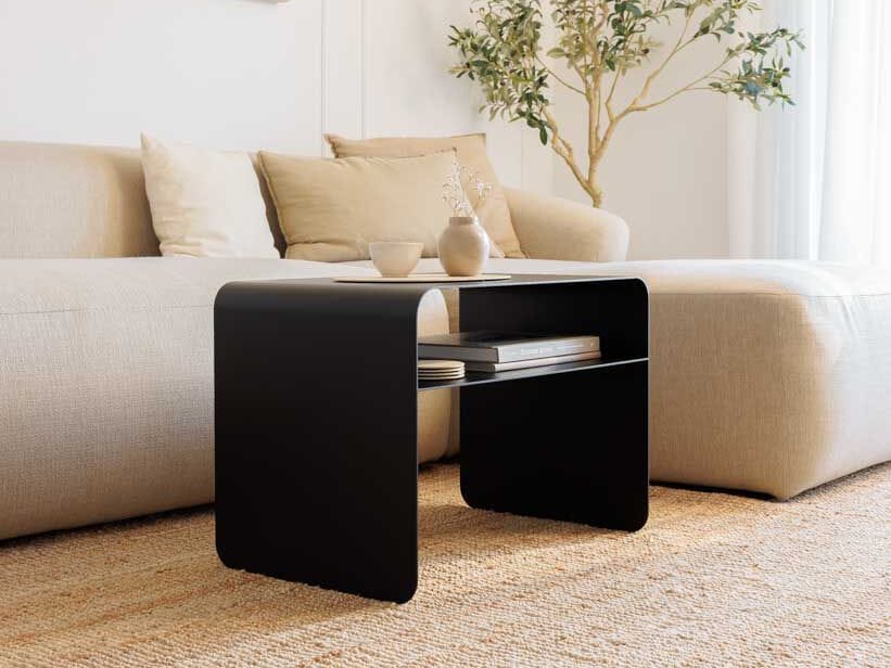 Стальной журнальный столик с порошковым покрытием Metallbude COSMO ARCH-00108059 - Вид №10