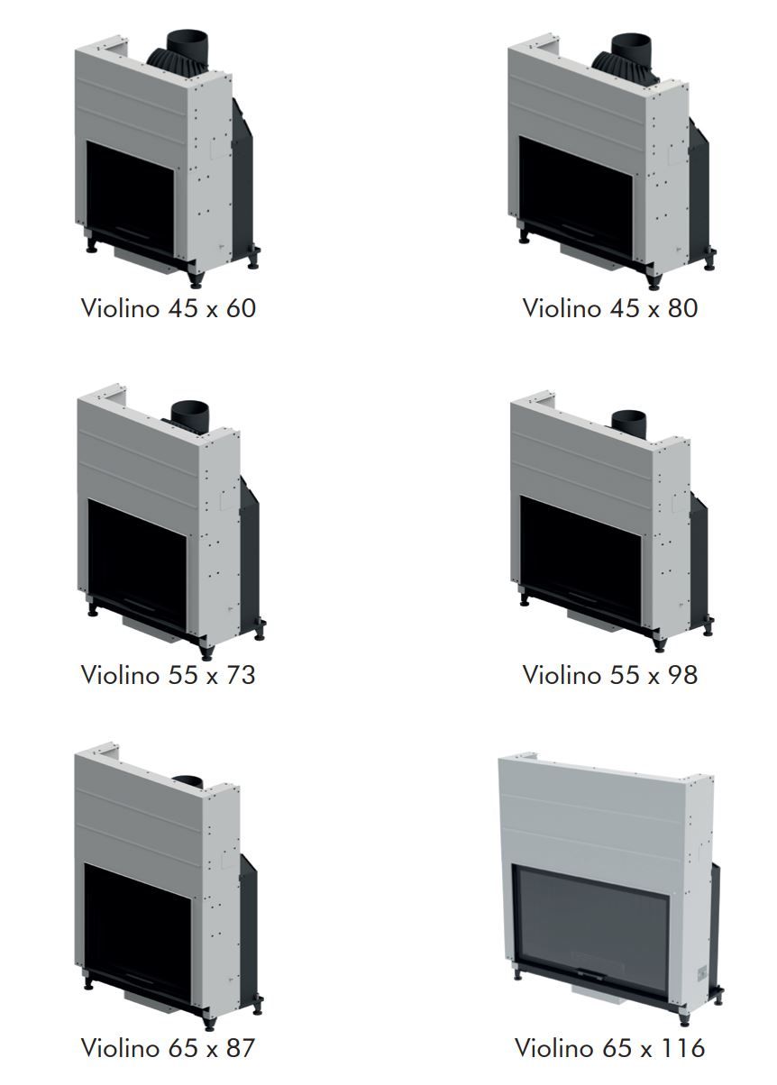 Стальной дровяной камин RÜEGG Скрипка ARCH-00123157 - Вид №4