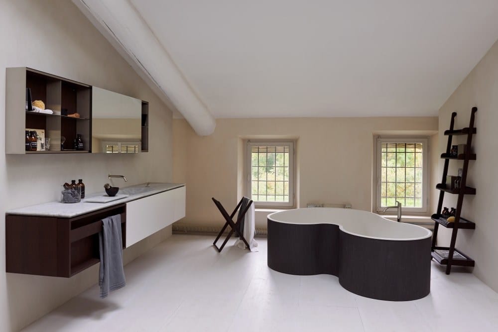 Деревянный напольный держатель для полотенец Agape X ARCH-00138452 - Вид №1