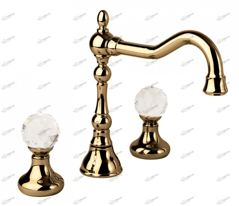 Смеситель для раковины на три отверстия, высокий CEZARES ATLANTIS-BLS2-A-02-Sw/M