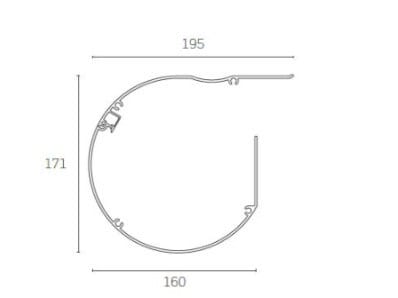 Тент с боковыми направляющими Mv Line Giardino e patio ARCH-00001068 - Вид №2