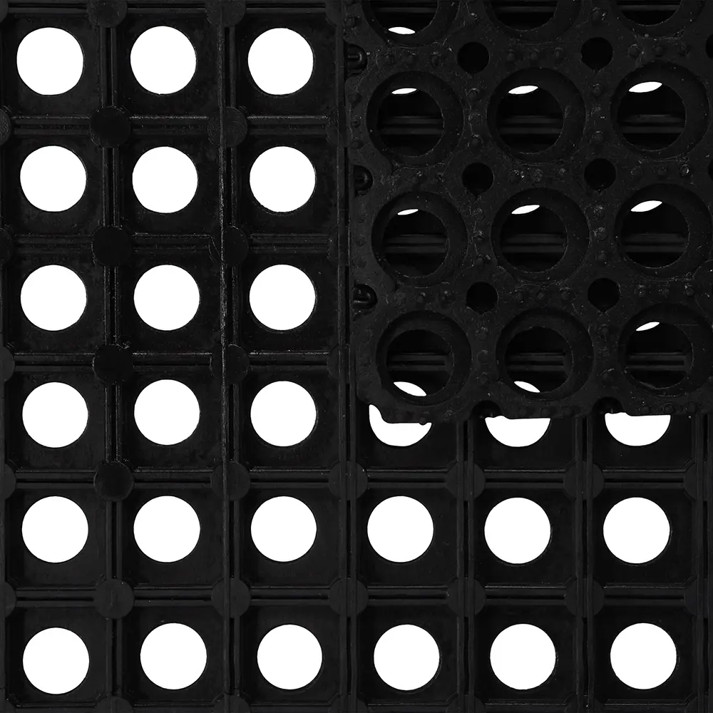 Коврик грязесборный резина Vortex 100x150 см цвет черный STLM-2034597 - Вид №5