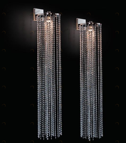 ILFARI Настенный светильник из металла с кристаллами Opus sun-id-1363711