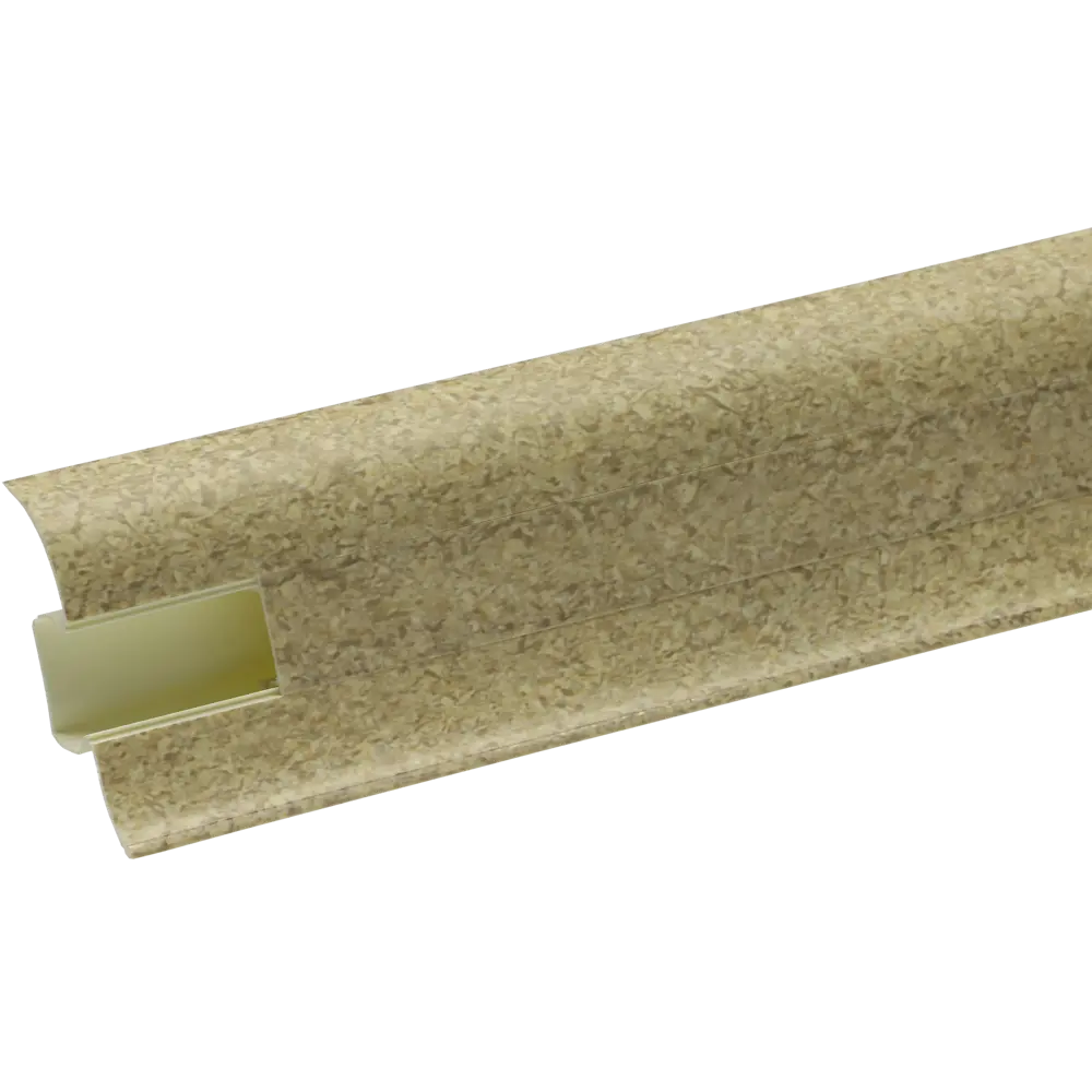 Плинтус напольный ARTENS ПВХ Соната с кабель-каналом 5.5 см 83410228 STLM-0041060