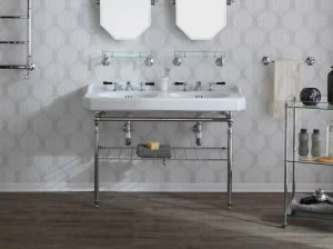 BLEU PROVENCE Двойная консольная мойка из керамики Provence '700 Bp7120