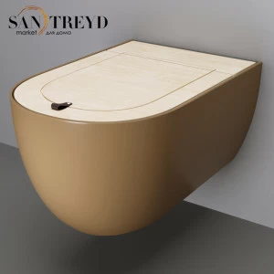 THV00140 Подвесной унитаз настенный Коричневый ArtCeram TheOne Италия