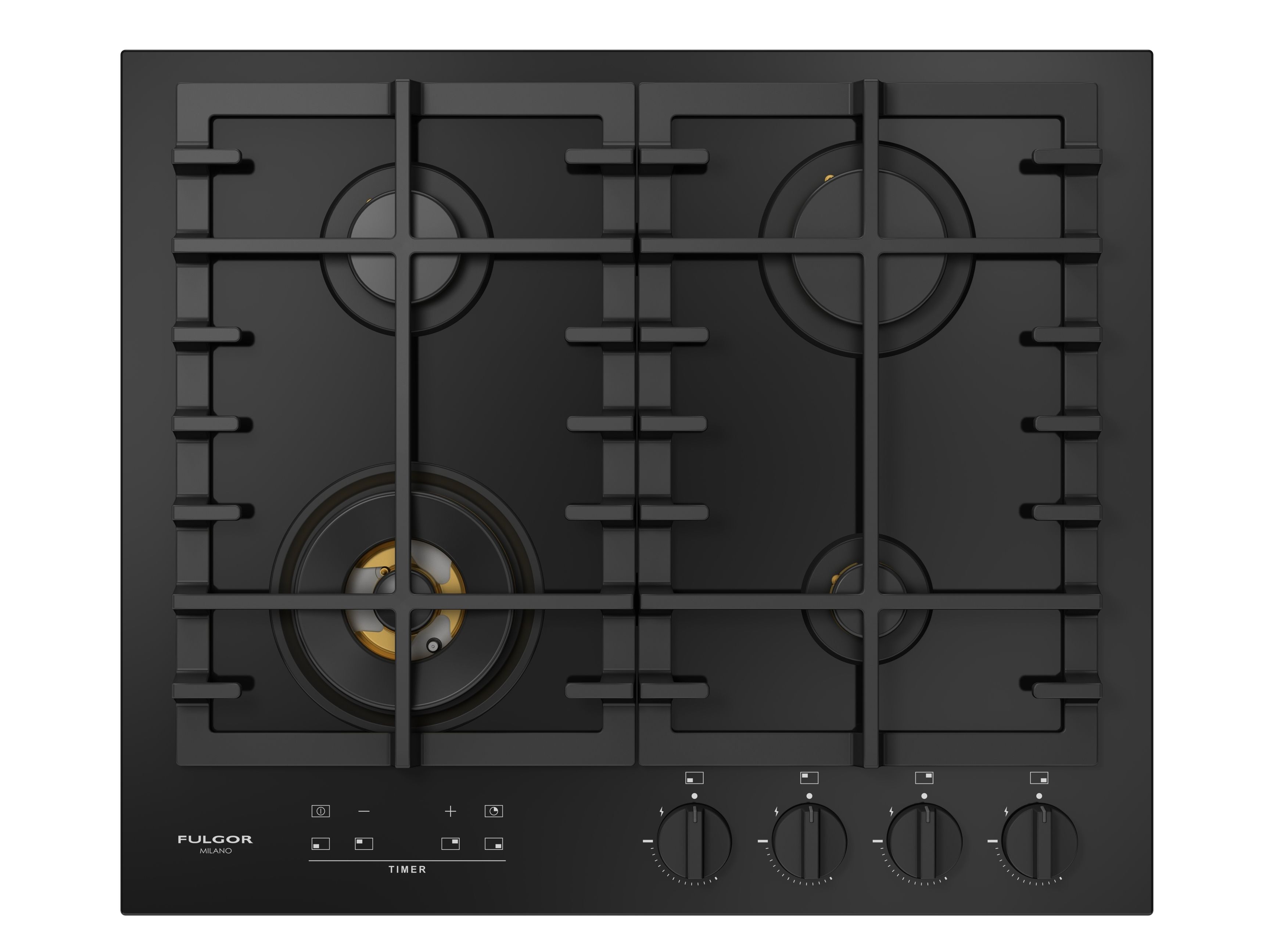 Стеклокерамическая встраиваемая газовая плита Fulgor Milano Cluster Concept ARCH-00043035
