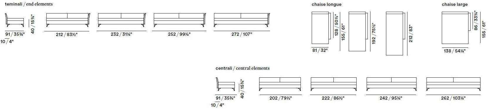 JESSE Модульный угловой диван из ткани Ives sun-id-1468121 - Вид №1