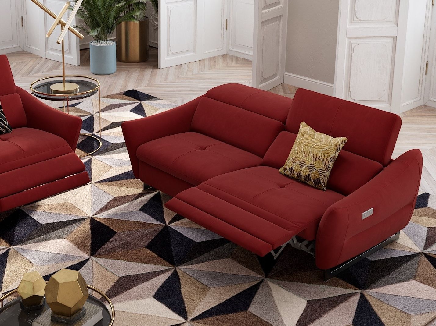 3-местный тканевый диван Sofanella MODENA ARCH-00100443 - Вид №2