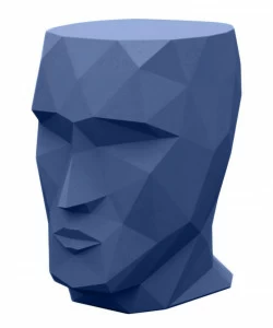 Приставной столик дизайнерский матовый синий Adan от Vondom VONDOM ADAN ОТ VONDOM 288869 Синий