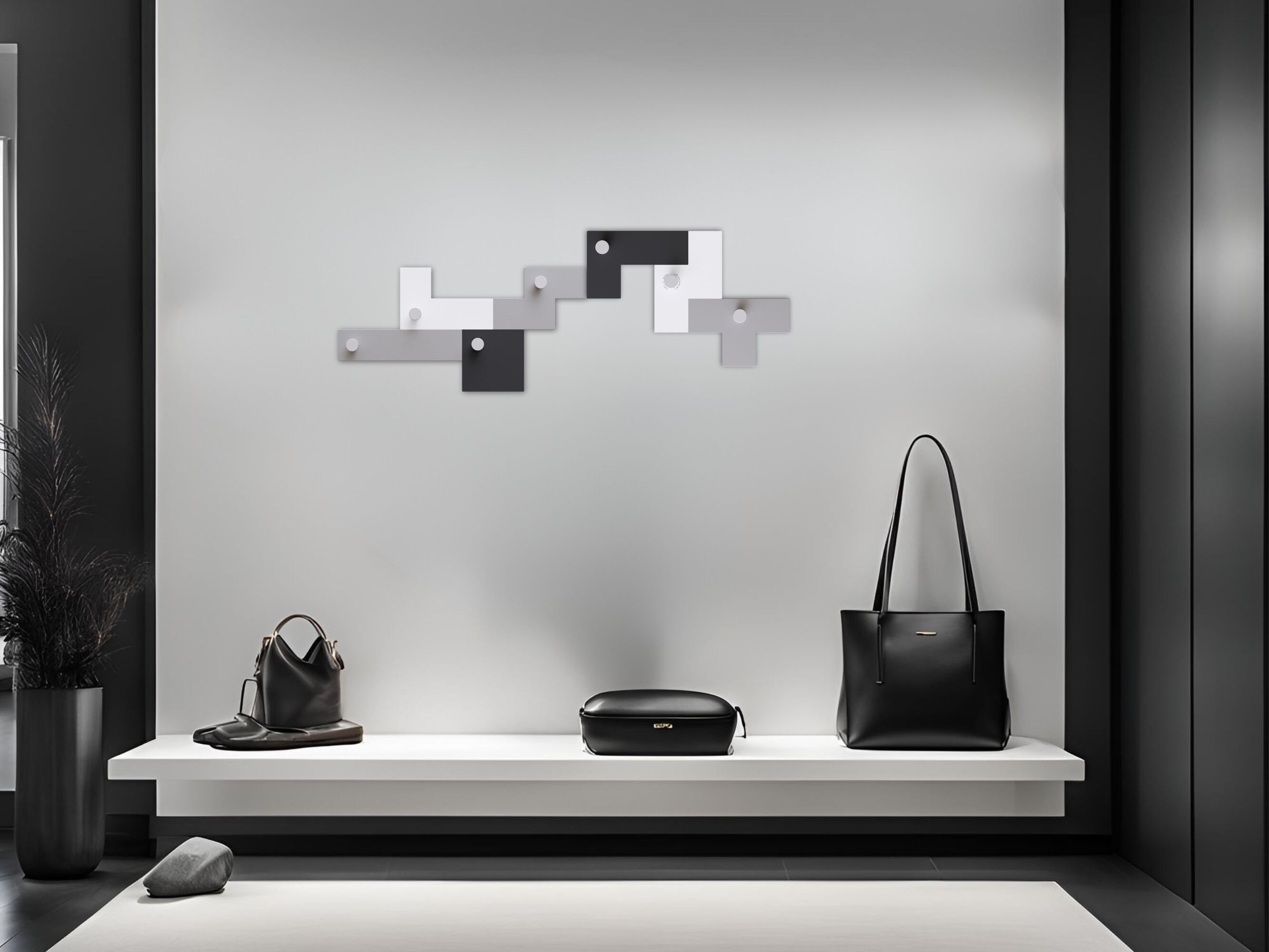 МДФ настенные вешалки CalleaDesign UTUT-3 ARCH-00141903 - Вид №2