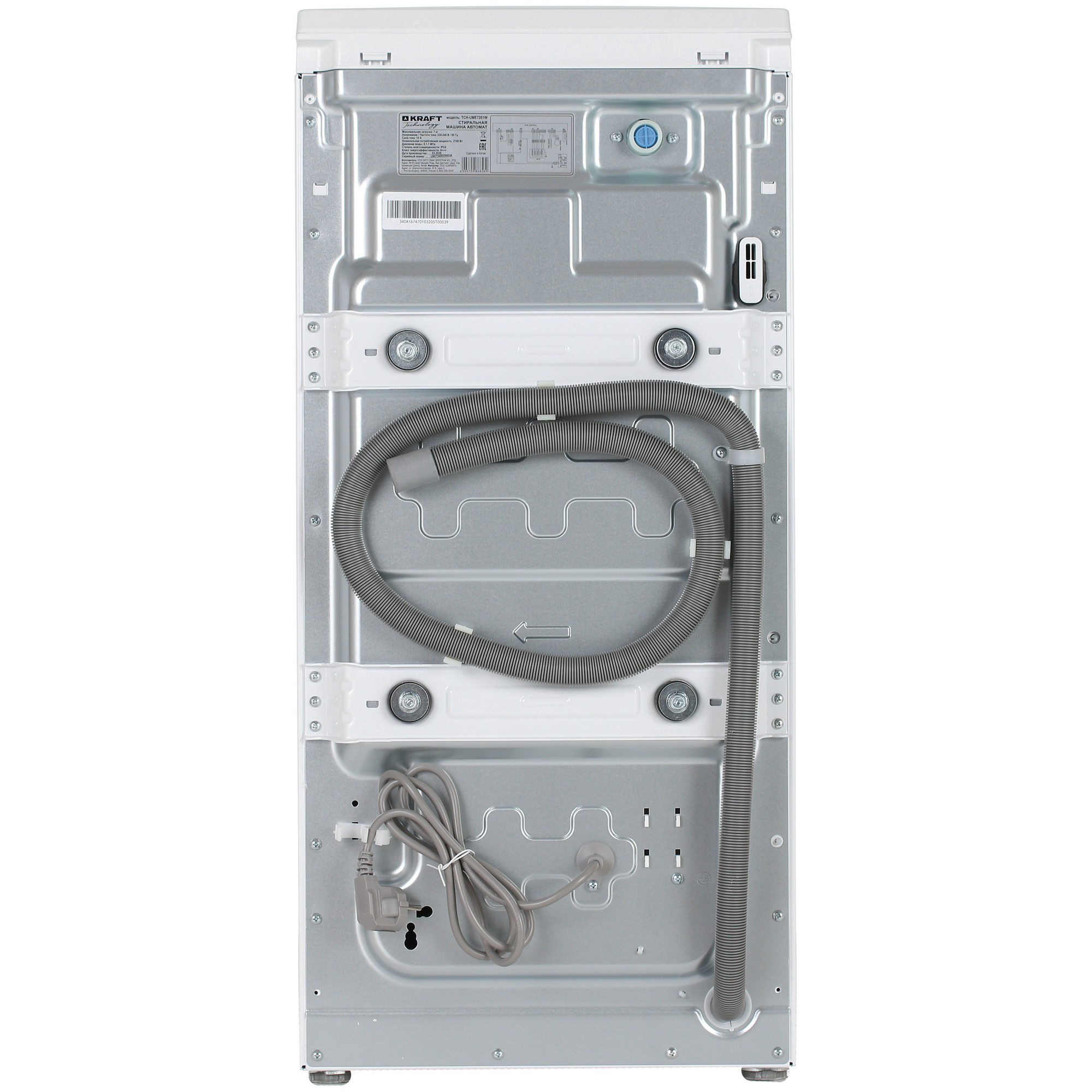 8164545 Стиральная машина KRAFT TCH-UME7201W белый STDN-0062024 - Вид №8