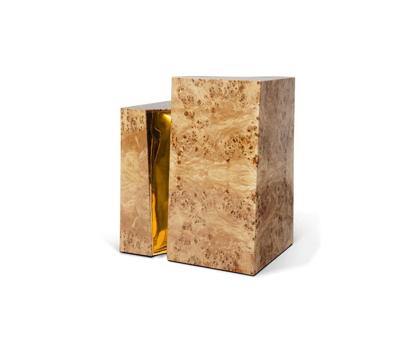 0-296 Приставной столик из тополя Лапьяз Boca Do Lobo  - Вид №1