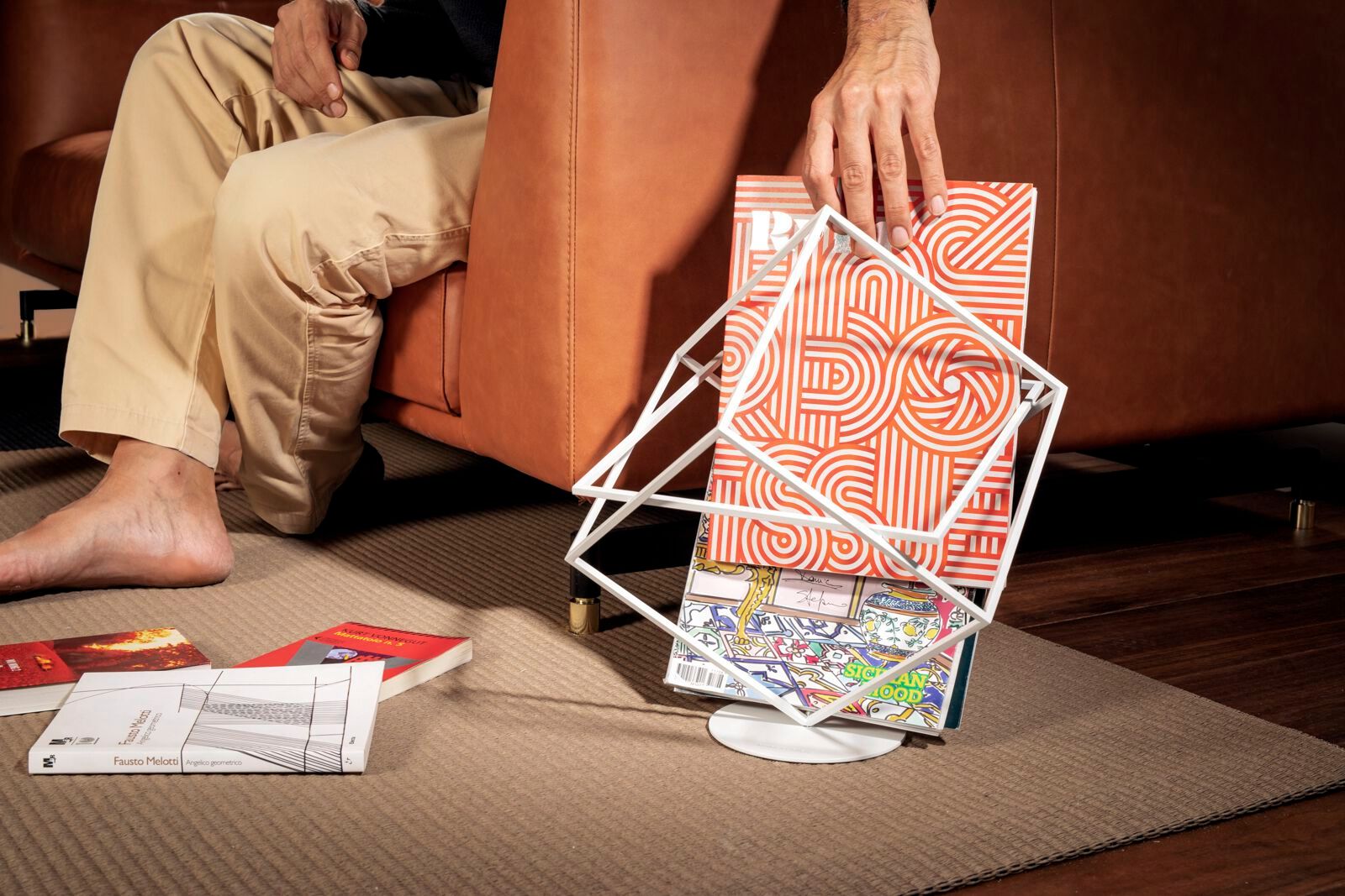 Железная стойка для журналов Ripa Fil di Iron ARCH-00129793 - Вид №1