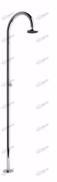 Inoxstyle Летний душ из нержавеющей стали Sole 01028