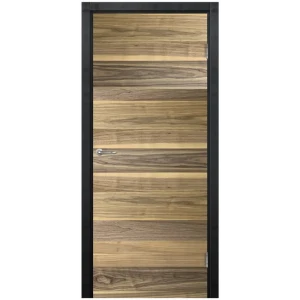 Комплект двери Loft глухая 90x200 см шпон цвет американский орех без доборов 89428555 STLM-2169114