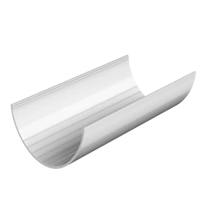 Желоб водосточный 125x3000 мм цвет белый