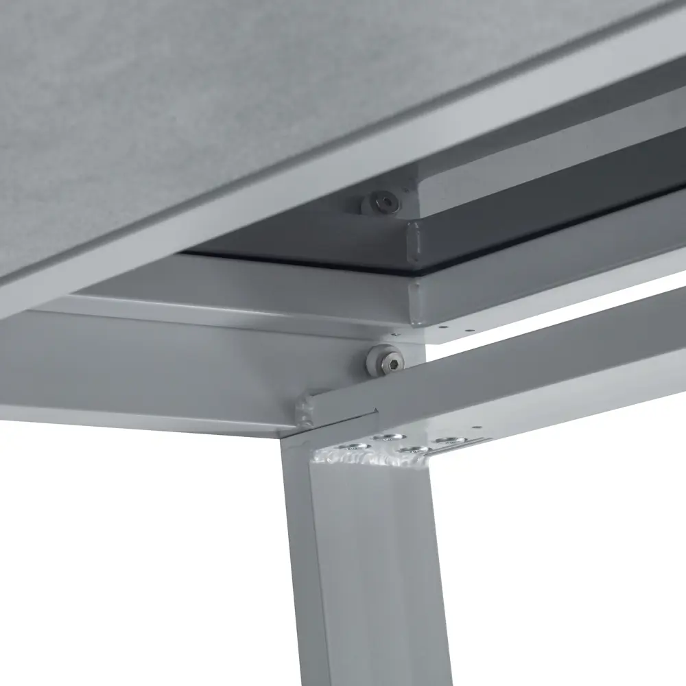 Стол садовый раздвижной Naterial Upsilon Turn 190-300х90х75 см алюминий серый STLM-2125861 - Вид №3
