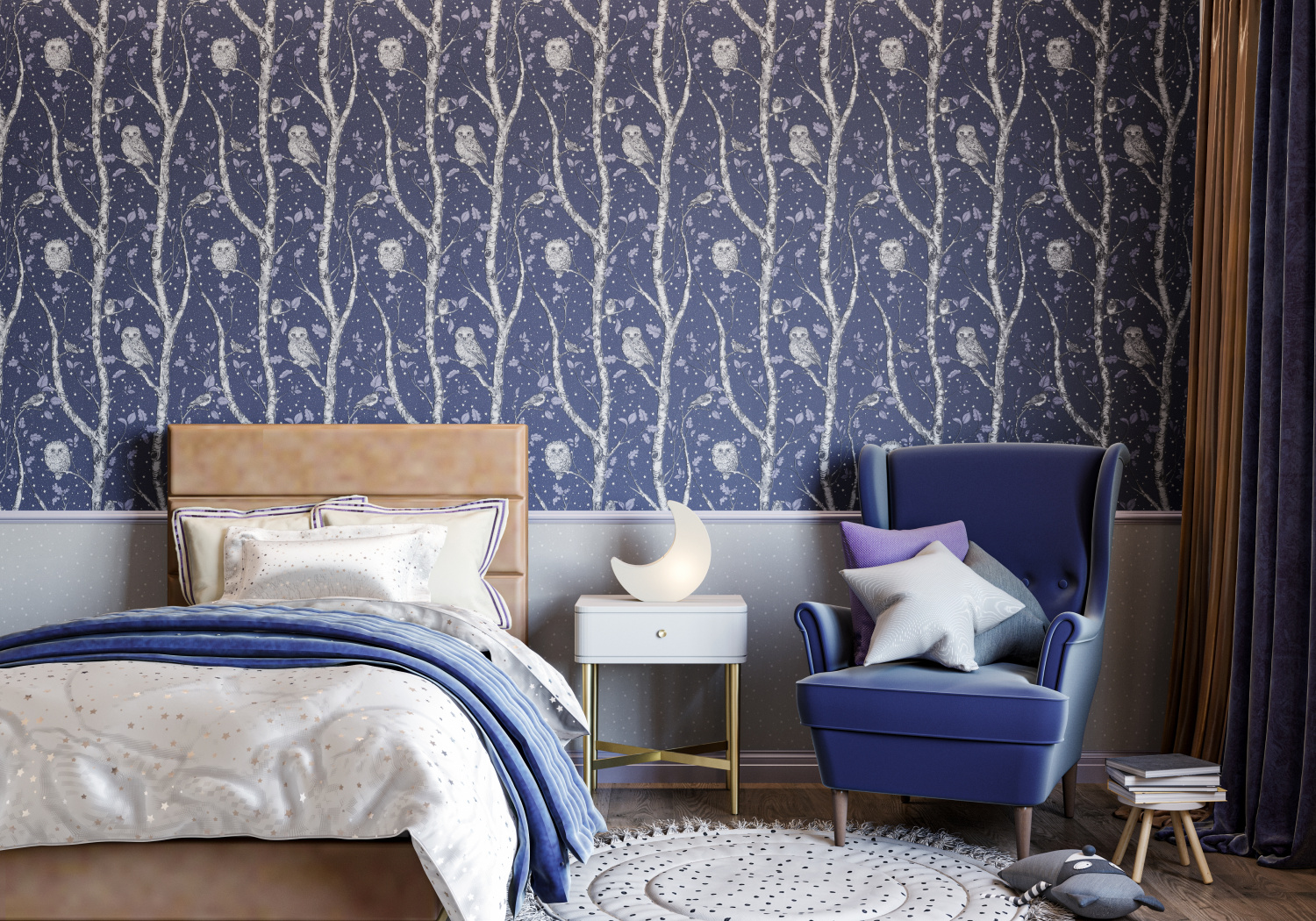 Рулон обоев основа Флизелиновая HC71536-56 Home Color Мин. заказ 8 рулонов HC7153656 - Вид №6