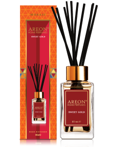 91252610 Ароматический диффузор HOME PERFUME STICKS MOSAIC Sweet Gold 85 мл STLM-0522233 AREON