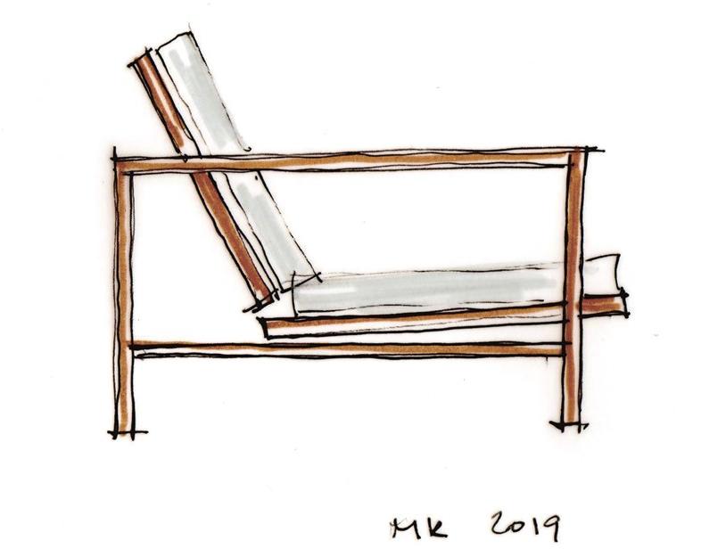 Minotti Садовое кресло из тика с подлокотниками Quadrado sun-id-1493836 - Вид №5