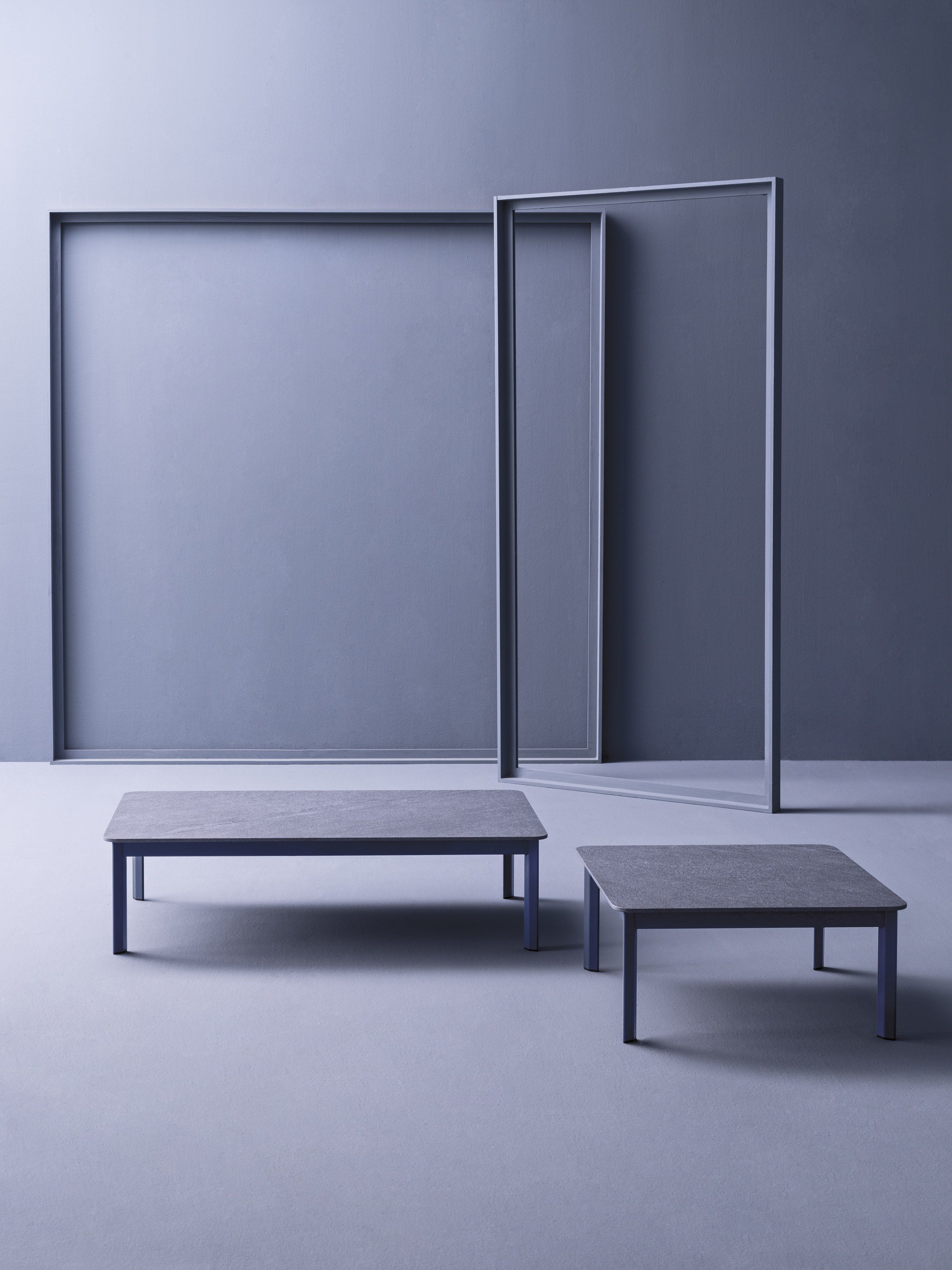 Алюминиевый квадратный садовый столик с порошковым покрытием Varaschin ARCH-00009498 - Вид №2