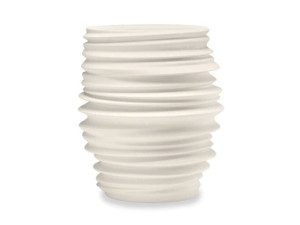 Керамический круглый садовый горшок