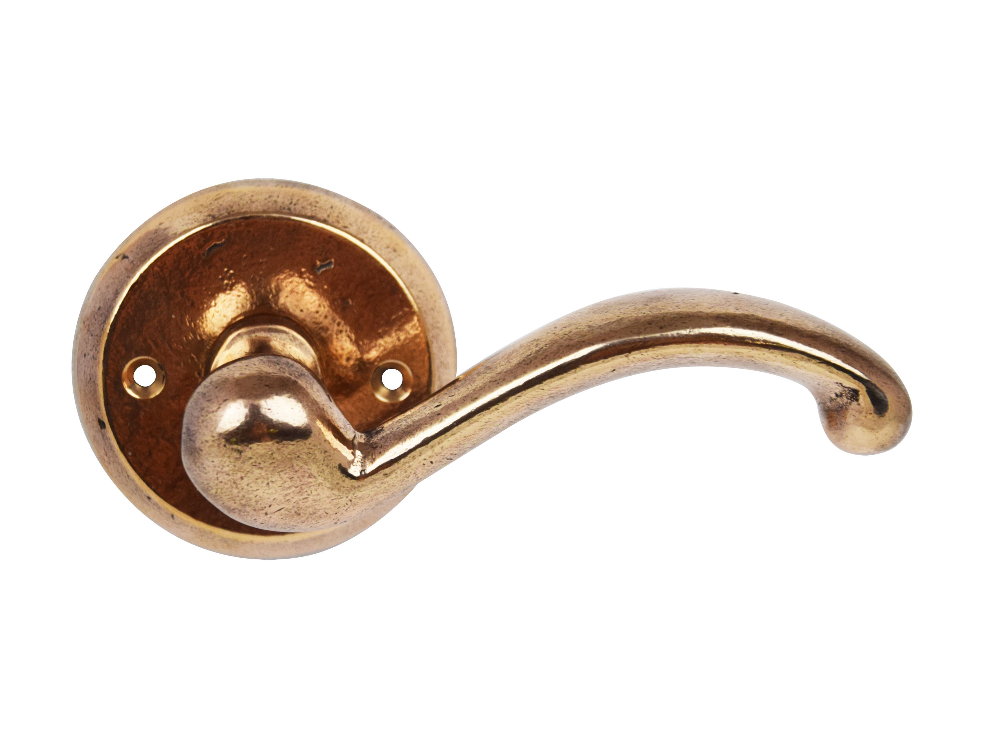 Бронзовая ручка на розетке GIARA ART DESIGN-BRONZE волна ARCH-00025498 - Вид №7