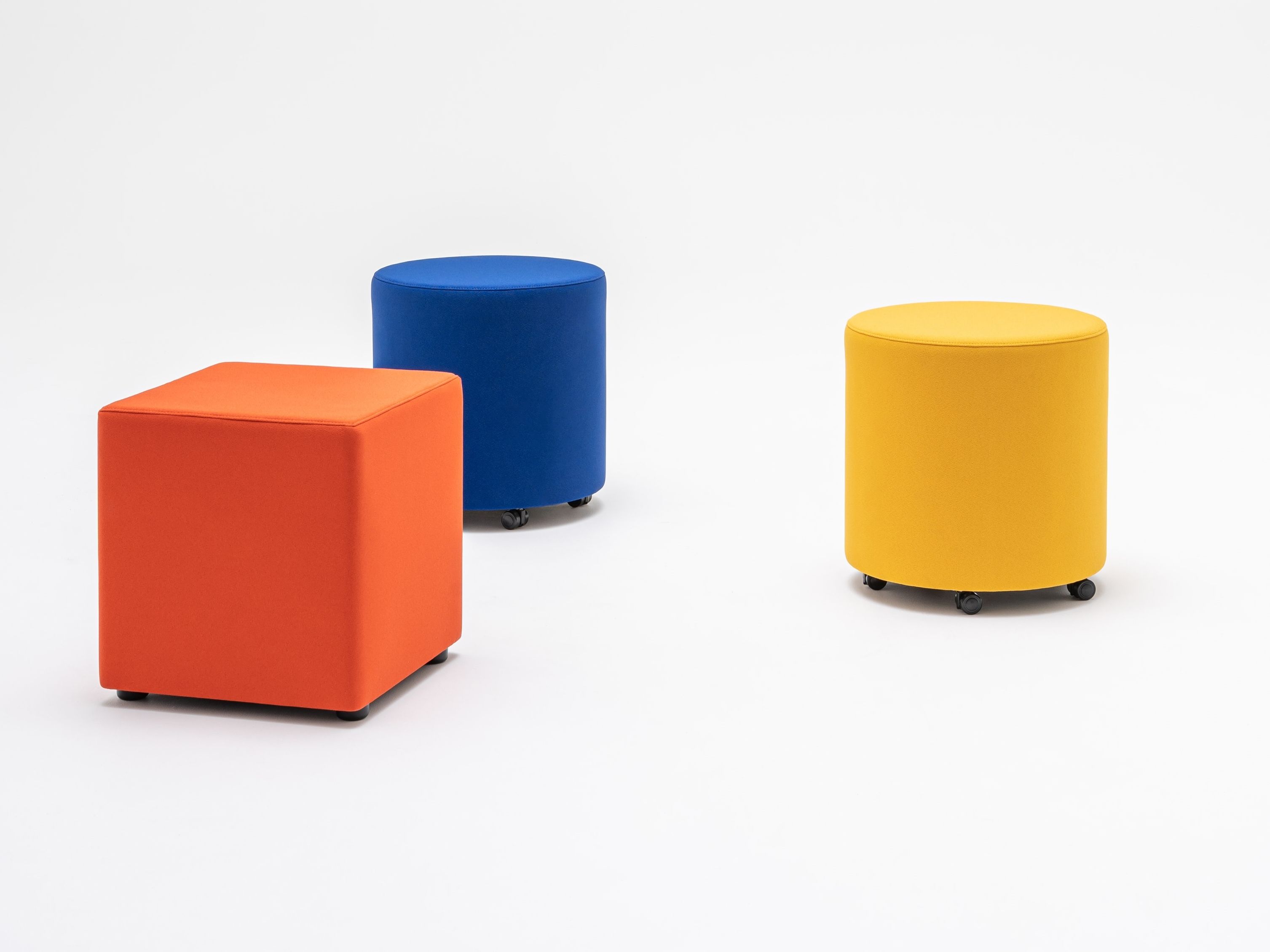 Круглый пуф из ткани MDD Mix ARCH-00032658 - Вид №19