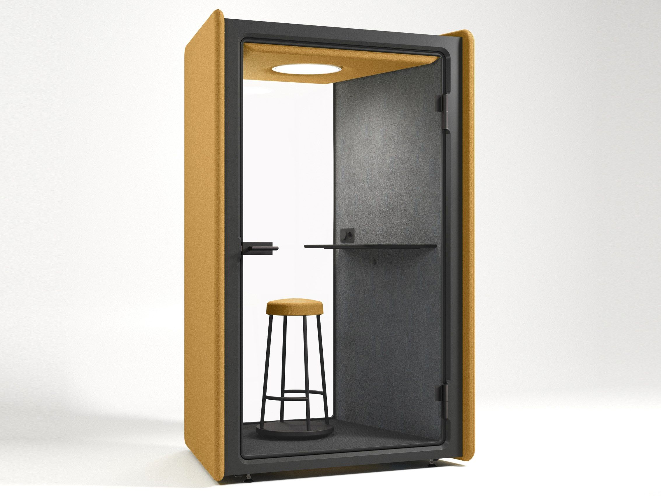 Одноместная акустическая офисная кабина со встроенным освещением Intuit by Softrend BOOTH ARCH-00012220