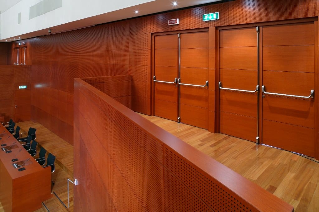 Деревянная акустическая панель Sebino Chiusure Pannelli di rivestimento ARCH-00095414