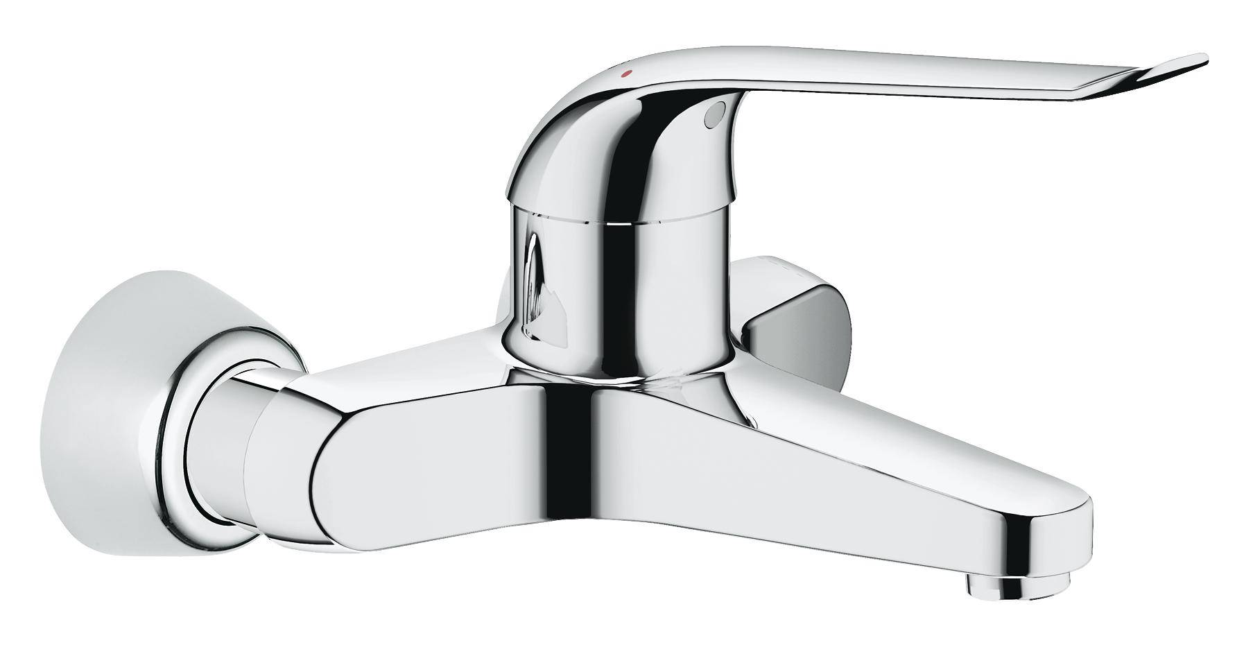 Смеситель для раковины GROHE Euroeco Special (вынос 204 мм, длина рычага 170 мм), хром (32778000)