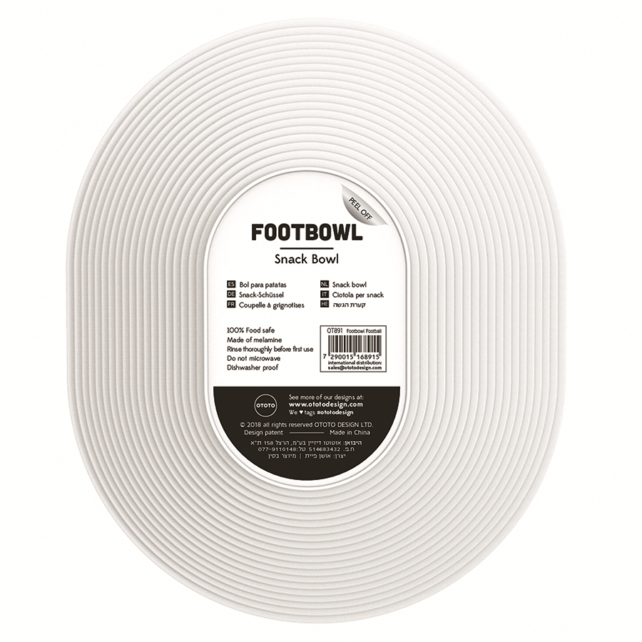 OT891 Чаша для снеков , footbowl OTOTO  - Вид №2
