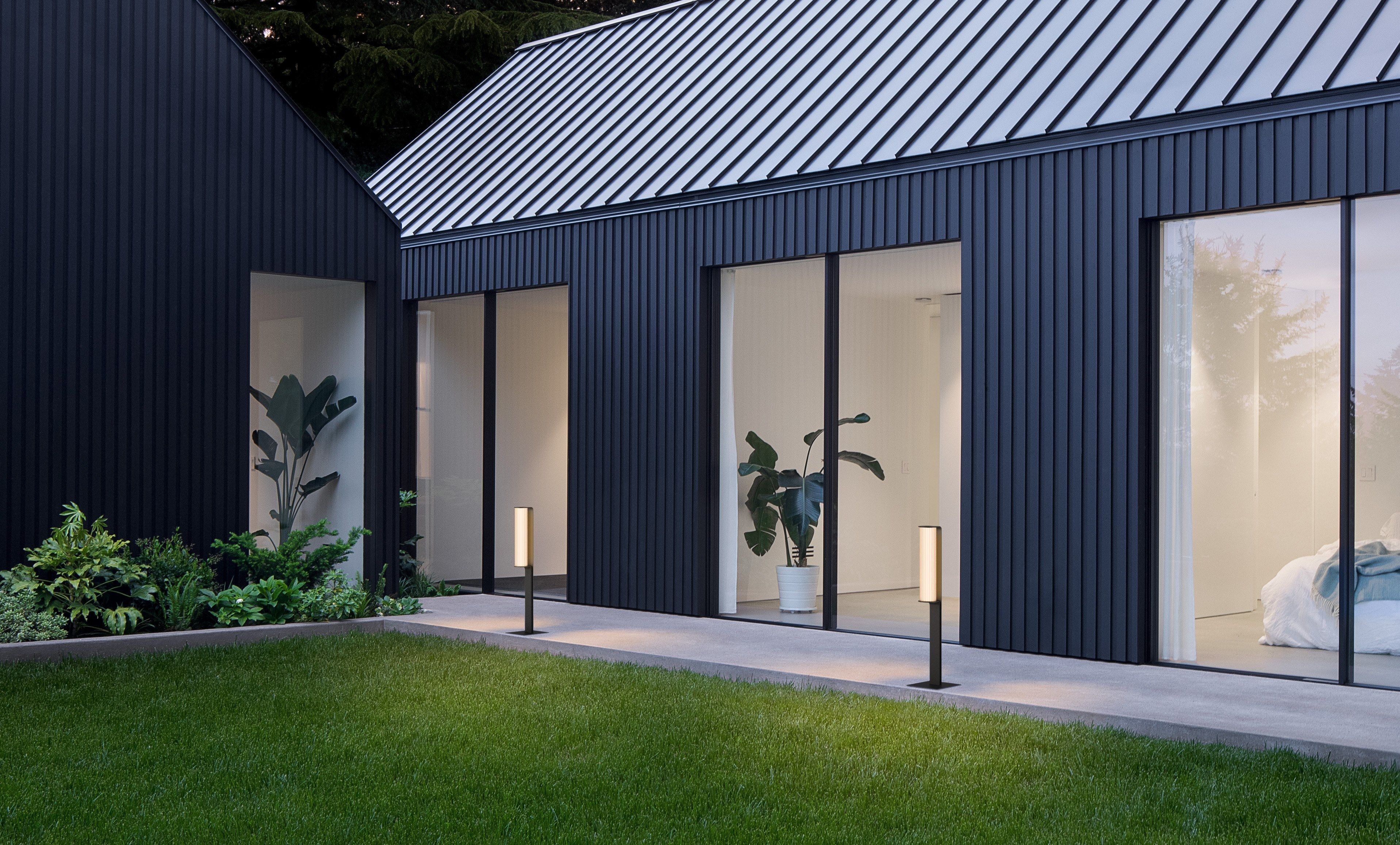 Алюминиевый и стеклянный светодиодный световой столб Vibia класс ARCH-00041699 - Вид №3