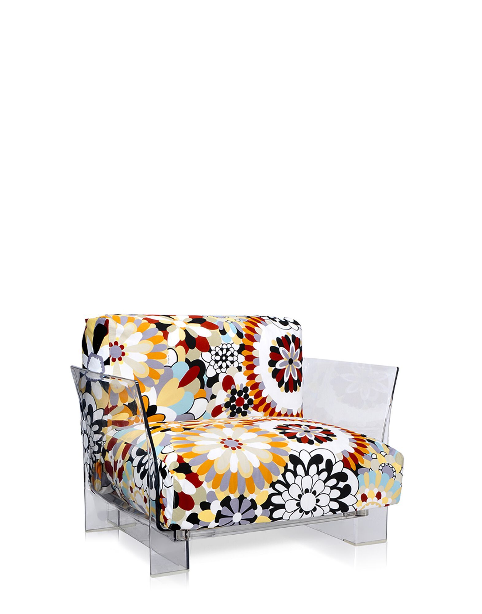 Съемное кресло из хлопка с подлокотниками Kartell POP MISSONI ARCH-00060292 - Вид №5