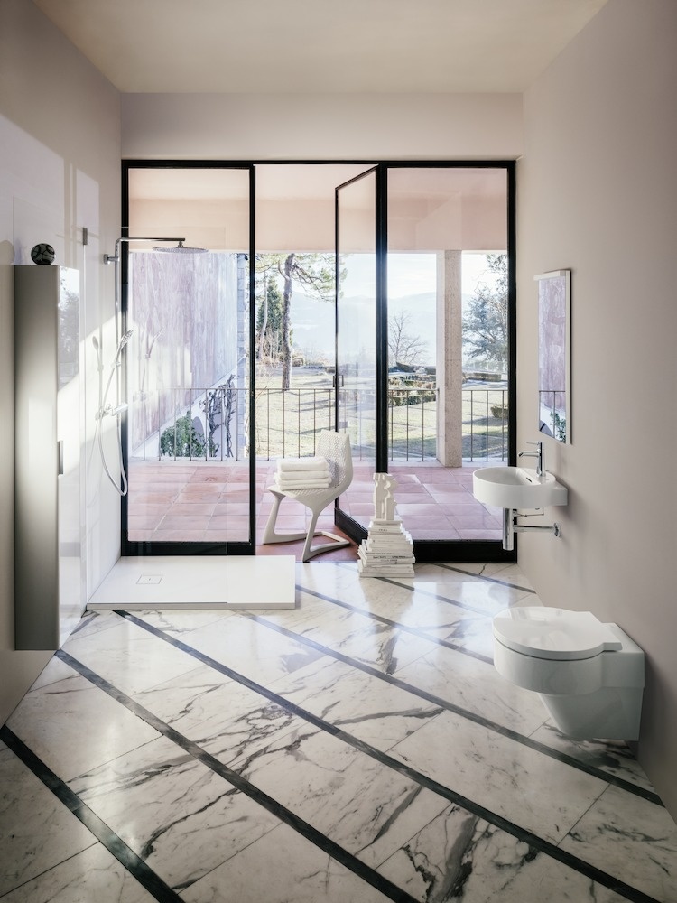 H2312820000001 Свободностоящая ванна со скрытым переливом, материал Sentec LAUFEN PRO - Вид №3