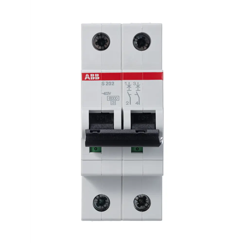 Автоматический выключатель ABB S202 1P N C16 А 6 кА 2CDS252001R0164 82175809 STLM-2012793  - Вид №1