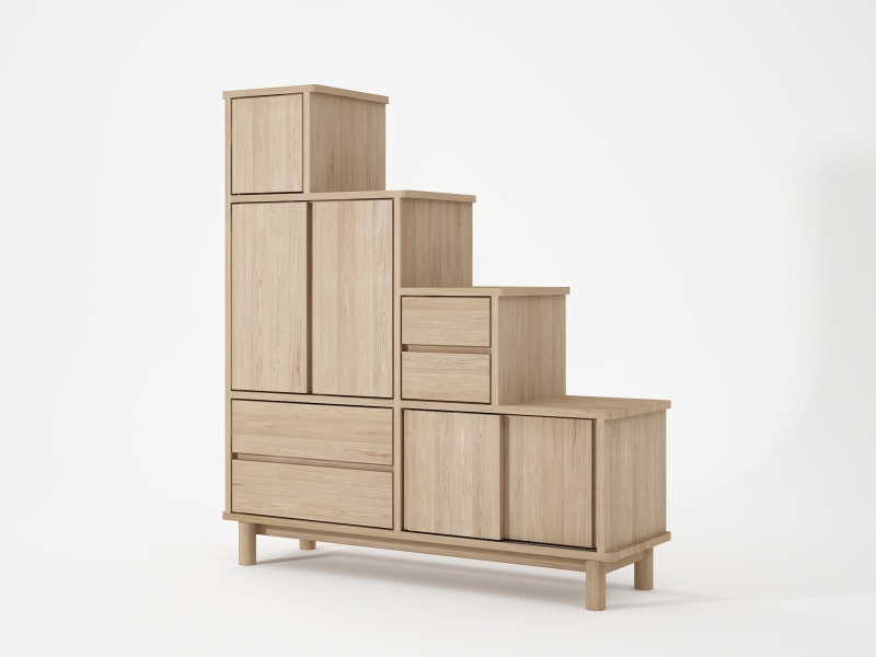 628_1337 Лестничный шкаф Karpenter Tansu K  - Вид №1