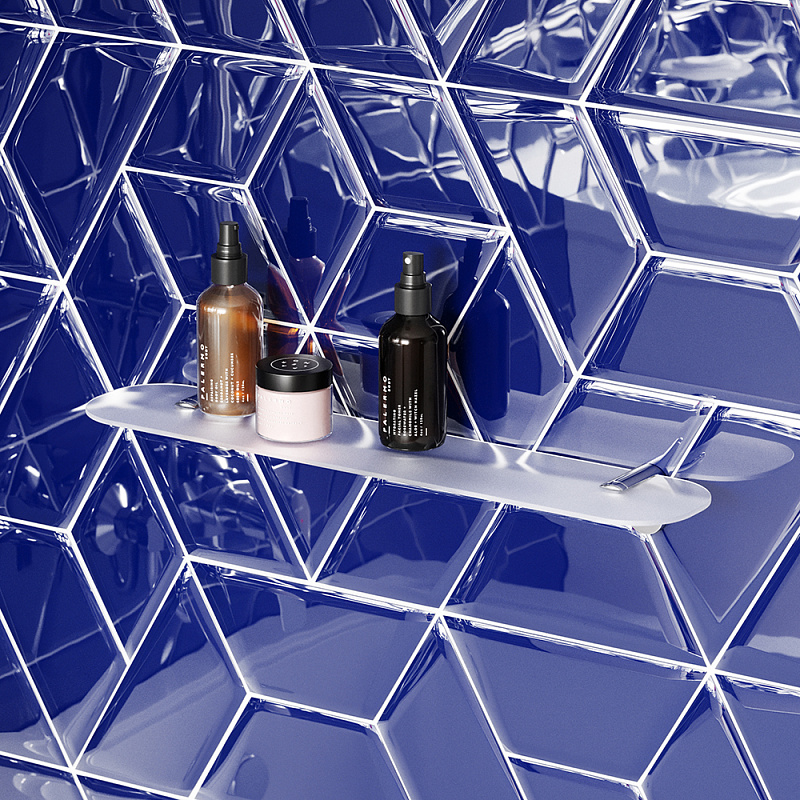 A8434700 Стеклянная полка 50 см AM.PM X-Joy  - Вид №1