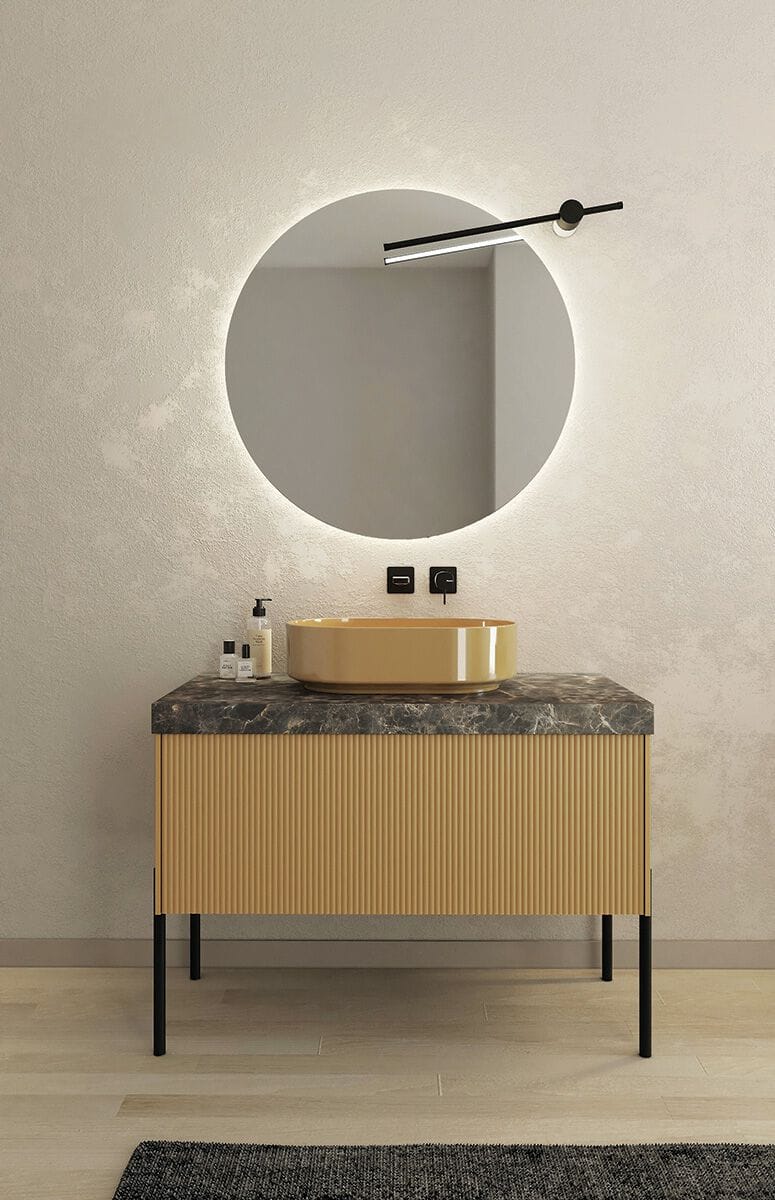 Деревянный напольный умывальник с ящиками LEGNOBAGNO Re-Stretch ARCH-00003717 - Вид №3